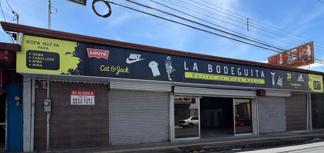 Alquiler de Local Comercial/Bodega, Alajuela Centro por FECOSA