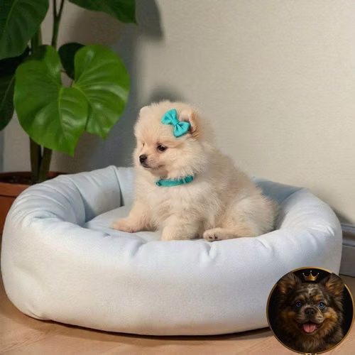 Cachorro POMERANIAN CARA DE OSO disponible - Imagen 10
