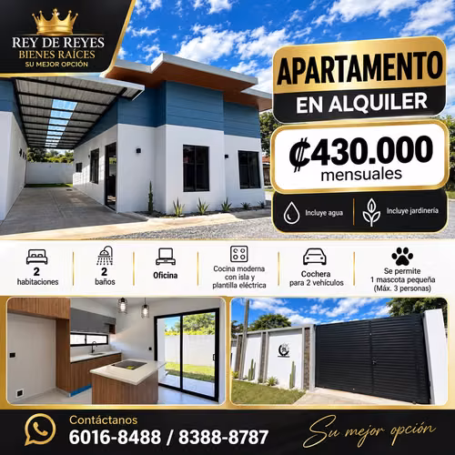  APARTAMENTO EN ALQUILER LA GARITA – ALAJUELA  - Imagen 3