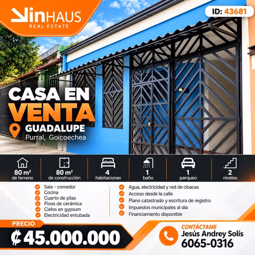 Sale of the house in Guadalupe AS ID43681