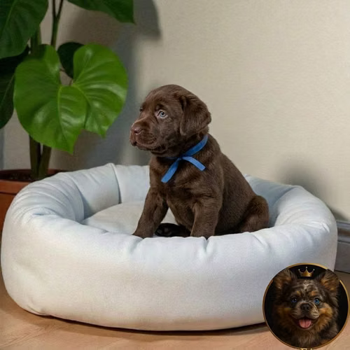 Cachorro LABRADOR RETRIEVIER CHOCOLATE LINEA AMERICANA disponible - Imagen 3
