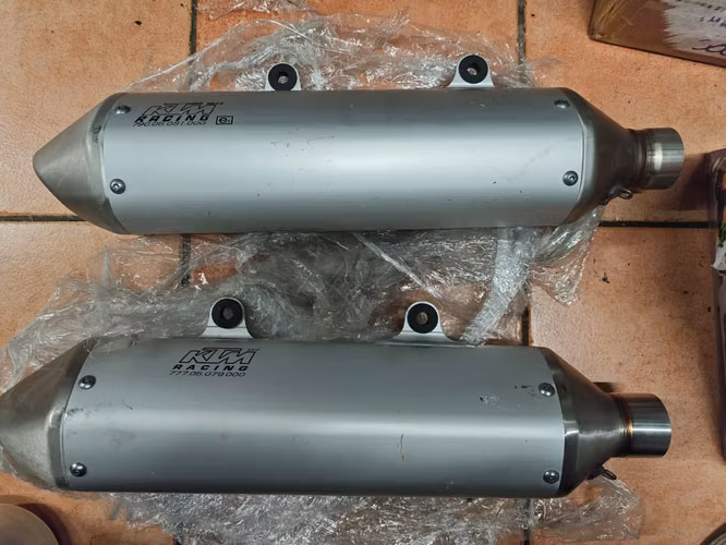 Silenciadores Muflas para KTM motocross, enduro, racing o para adaptar ASCH