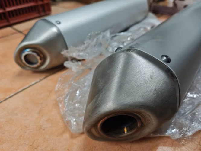 Silenciadores Muflas para KTM motocross, enduro, racing o para adaptar ASCH - Imagen 2