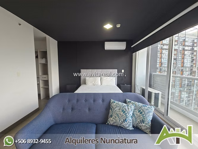 Apartamento estudio amueblado | Ü Nunciatura | AC