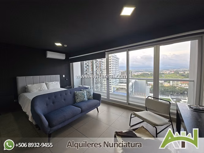Apartamento estudio amueblado | Ü Nunciatura | AC