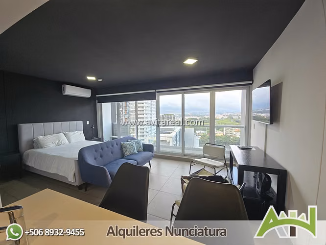 Apartamento estudio amueblado | Ü Nunciatura | AC