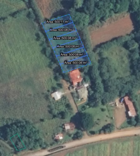 Lote en Pavón de Los Chiles listo para construcción 