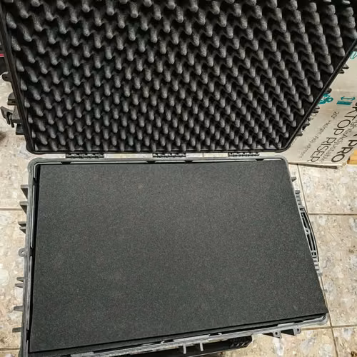 Caja impermeable de plástico resistente guardar equipo delicado a prueba de golpes cod2397 asch - Imagen 3