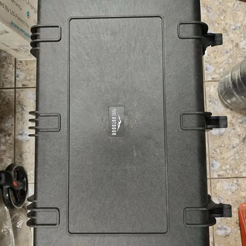 Caja impermeable de plástico resistente guardar equipo delicado a prueba de golpes cod2397 asch - Imagen 2