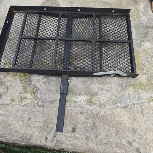Canasta con rampa trasera para carro llevar maletas moto bicicleta usado cod7382 asch