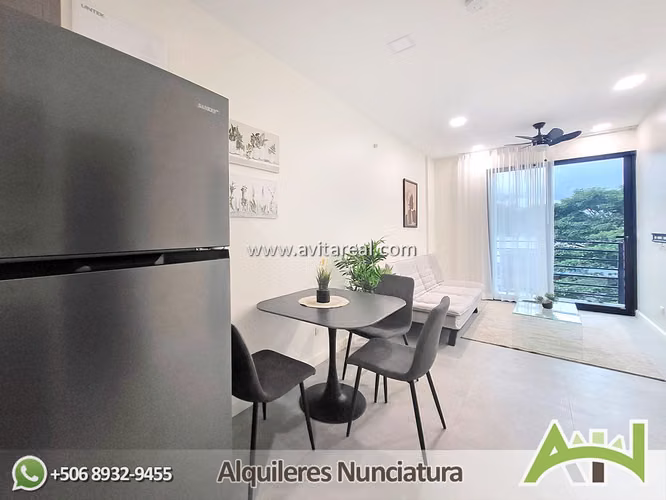 Apartamento amueblado de 2 habitaicones en Sabana Norte