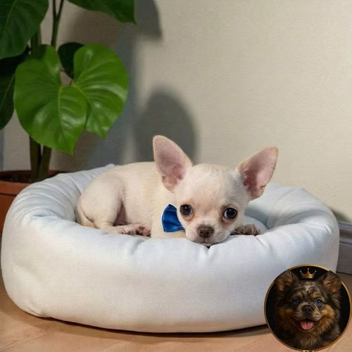 Cachorro CHIHUAHUA CABEZA DE MANZANA TRADICIONAL disponible - Imagen 3
