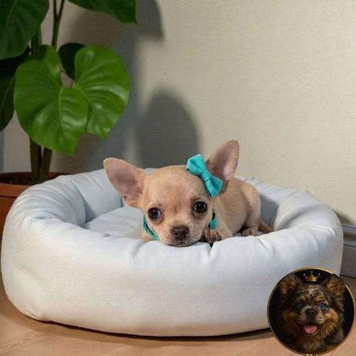 Cachorro CHIHUAHUA CABEZA DE MANZANA TRADICIONAL disponible - Imagen 4