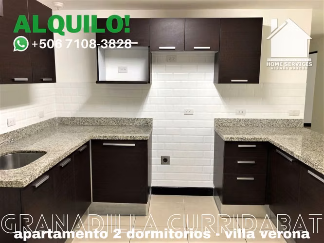 ALQUILO! 2 Dormitorios, 2 Parqueos, Condominio – Granadilla Curridabat. - Imagen 6