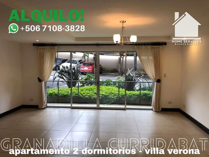 ALQUILO! 2 Dormitorios, 2 Parqueos, Condominio – Granadilla Curridabat. - Imagen 4