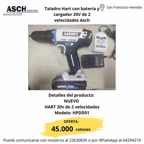 Taladro taladros inalámbricos en oferta asch