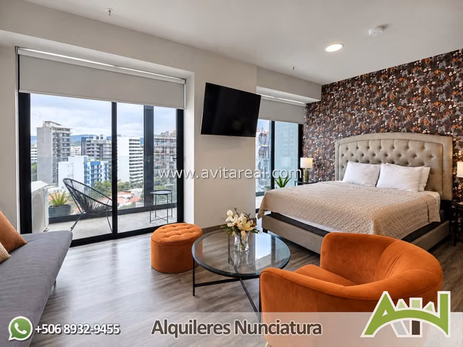 Apartamento estudio amueblado | Cosmopolitan | AC - Imagen 4