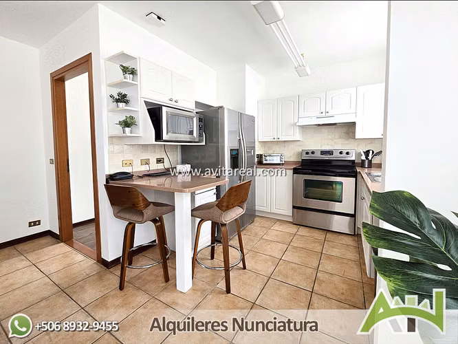 Apartamento amueblado de 1 habitacion | Escazu - Imagen 2