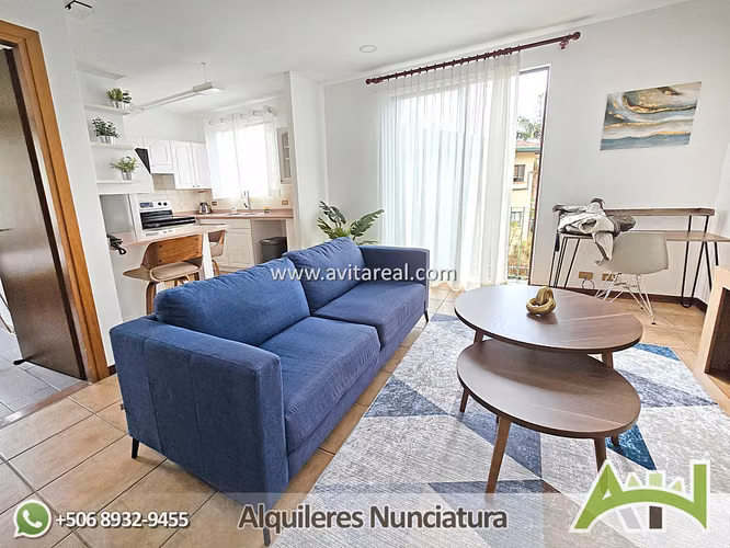 Apartamento amueblado de 1 habitacion | Escazu - Imagen 4