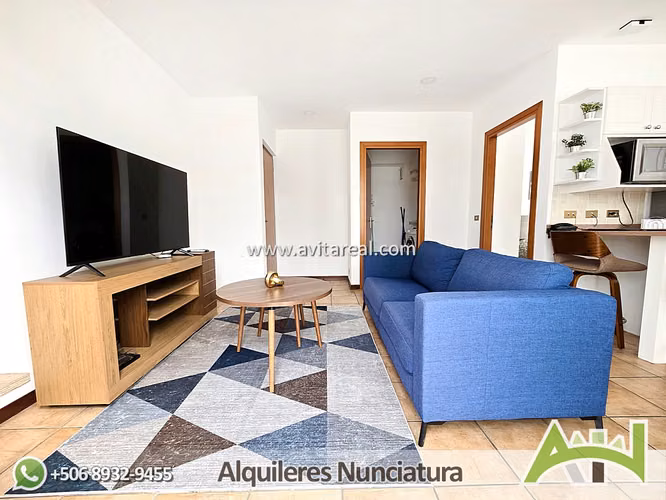 Apartamento amueblado de 1 habitacion | Escazu - Imagen 10