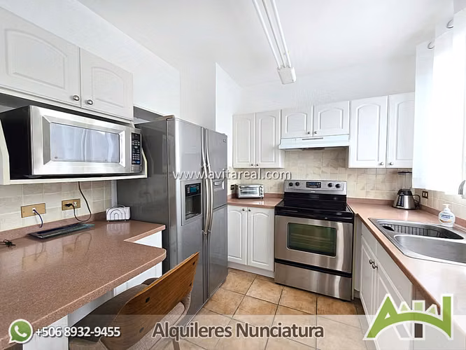 Apartamento amueblado de 1 habitacion | Escazu - Imagen 3