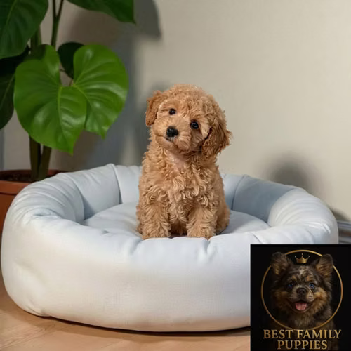 Cachorro FRENCH POODLE APRICOT MINIATURA disponible