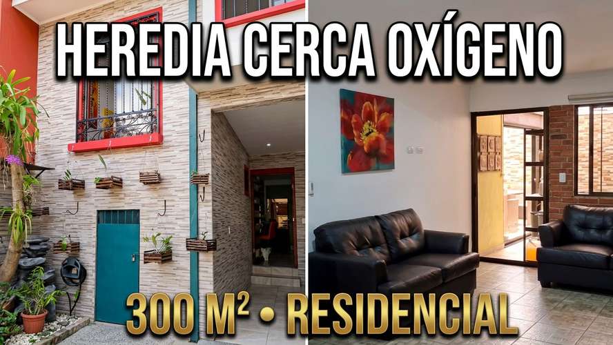 VENTA DE CASA DE 300 m² EN HEREDIA, CERCA DE OXÍGENO Y ZONAS FRANCAS | EN RESIDENCIAL CON SEGURIDAD - Imagen 3