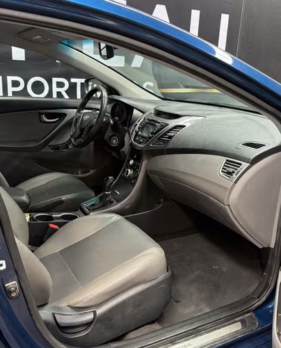 HYUNDAI ELANTRA LIMITED 2014 AZUL AUTOMÁTICO