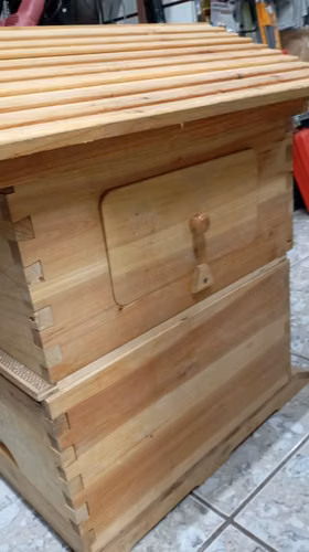 casa colmena caja para abejas para hacer miel cod6457 nueva asch - Imagen 2