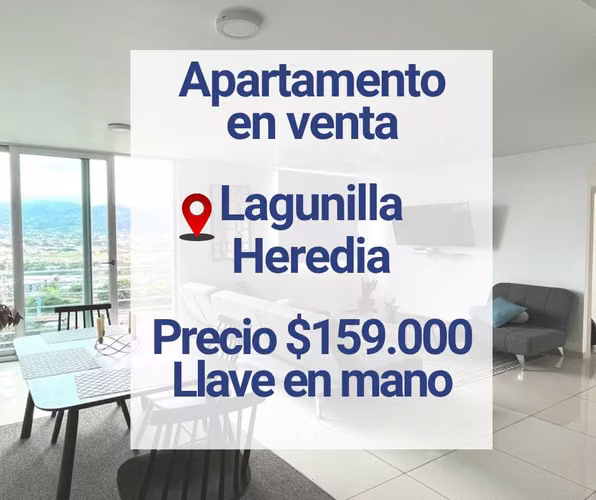 Venta Apartamento llave en mano en Lagunilla, Heredia