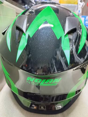 casco motocross moto marca Nolan talla XL nuevo asch - Imagen 4