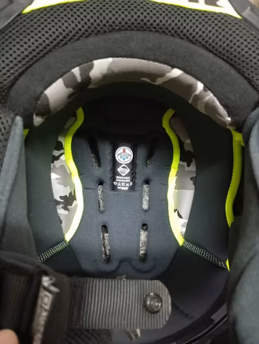 casco motocross moto marca Nolan talla XL nuevo asch - Imagen 2