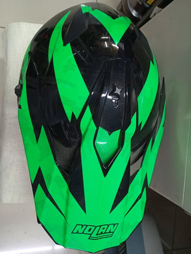 casco motocross moto marca Nolan talla XL nuevo asch - Imagen 3