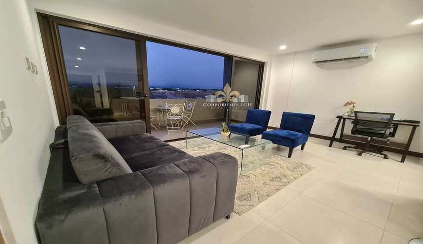Se Vende Apartamento contemporaneo, amueblado o sin muebles con hermosa vista en Guachipelin Norte de Escazu 