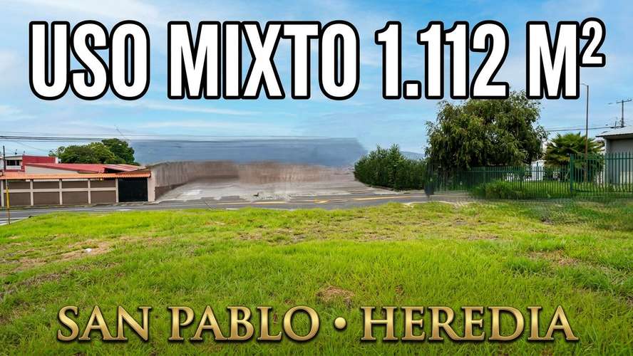 EN VENTA Terreno Uso Mixto en San Pablo de Heredia | Desarrollo Comercial. Uso Mixto y Alta Plusvalía  - Imagen 3