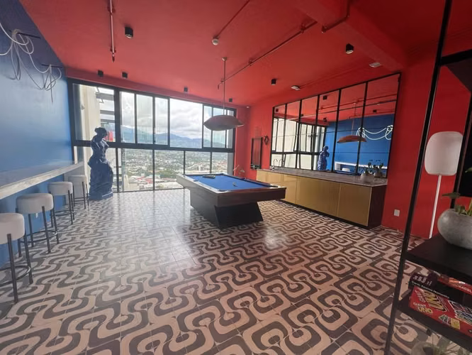 Apartamento amueblado en torre se renta, Nunciatura/ Rohrmoser