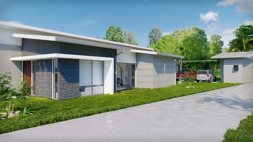 123678 / Casa en venta / Condominio / Grecia / Una planta / 3 habitaciones / 2 oficinas