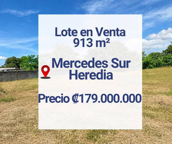 Lote Mercedes Sur Heredia