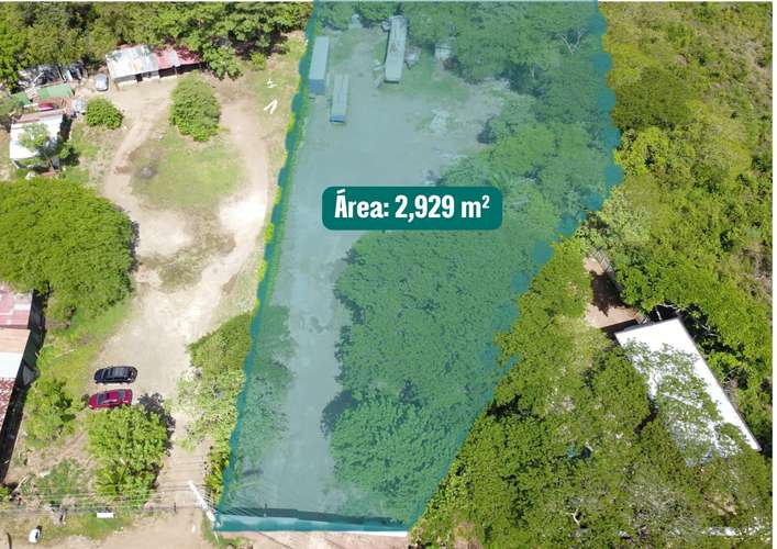 Lote comercial de 2.929 m² sobre la carretera principal Huacas–Playa Tamarindo. - Imagen 2