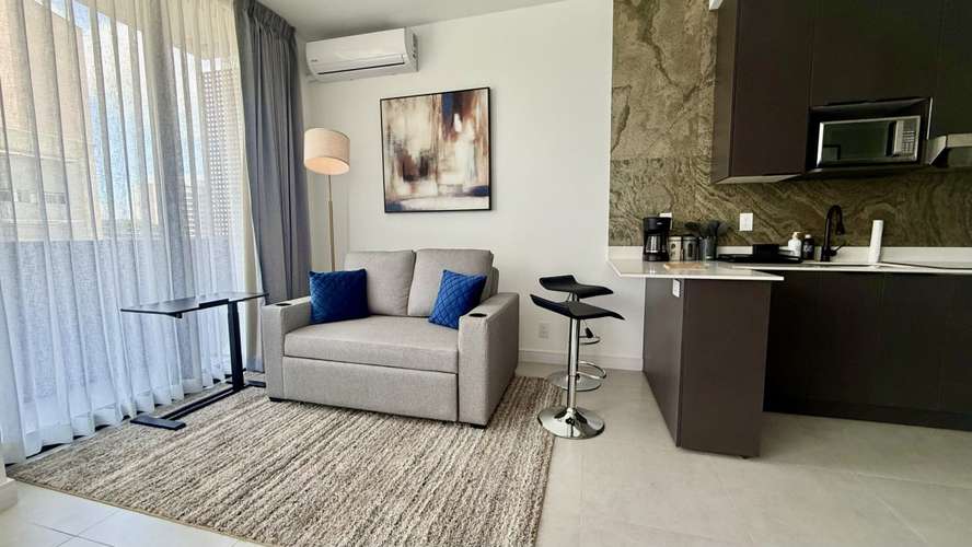Venta Apartamento full amueblado tipo estudio en Nunciatura - Imagen 4