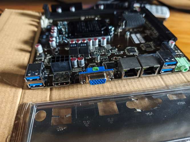 Tarjeta madre para procesadores Intel de 8va y 9na Gen con 2 puertos LAN DDR4 ASCH - Imagen 2