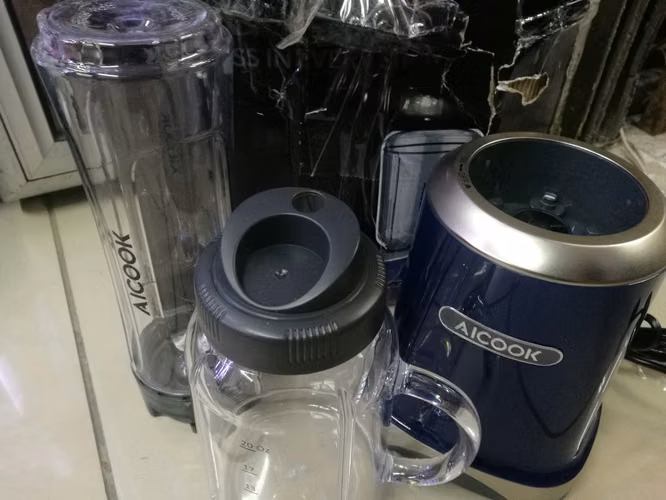 licuadora con vaso portatil nueva cod6851 asch - Imagen 2