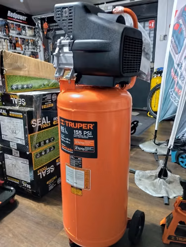 Compresor lubricado de 80 litros 