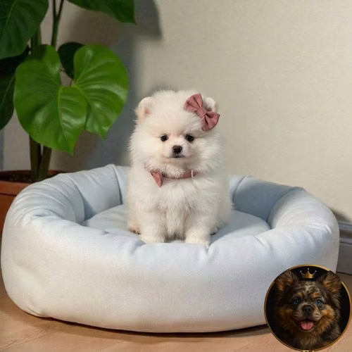 Cachorro POMERANIAN CARA DE OSO disponible - Imagen 3