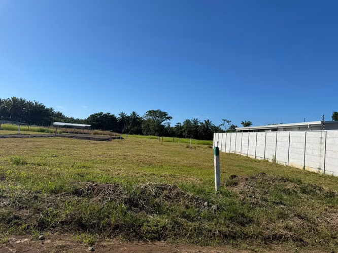 Se Vende Hermoso Lote, totalmente plano en Parrita. Calle Los Ángeles. A 6 minutos de Playa Bandera. 