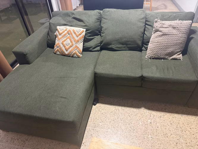 Sofa L verde Oliva  - Imagen 2