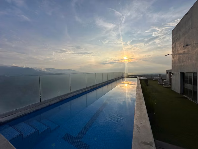 ALQUILER DE APARTAMENTO EN CONDOMINIO BELLA VISTA, 2 HABITACIONES, 1 PARQUEO