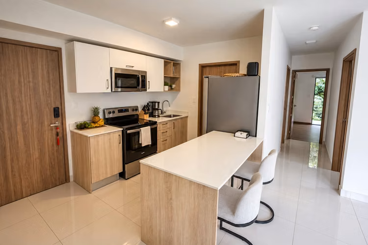 VENTA DE APARTAMENTO AMUEBLADO EN CONDOMINIO BARI, RIO ORO DE SANTA ANA  - Imagen 5
