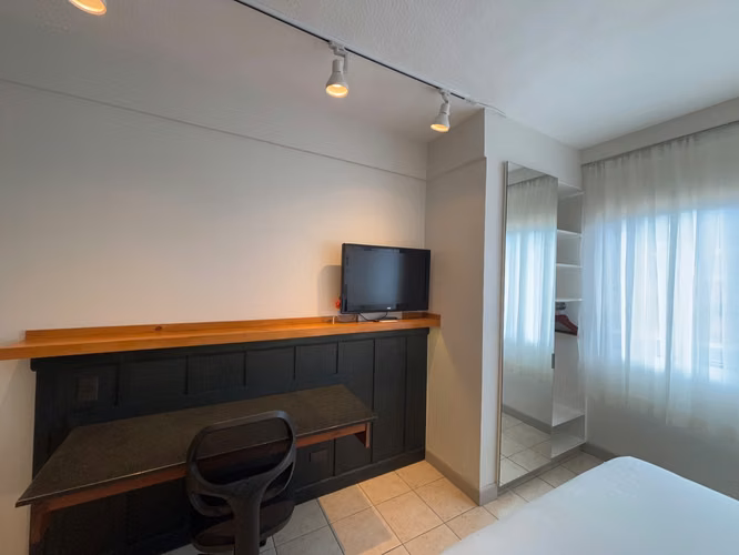 Alquiler Apartamento- Estudio en Sabana Amueblado en Condominio con Piscina - Imagen 4