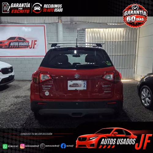 SUZUKI VITARA TURBO 2018 AUTOMATICO 4X4 MOTOR 1.400 CC TURBO PAQUETE ELECTRICO PANTALLA CAMARA RETROCESO FULL EXTRAS - Imagen 4